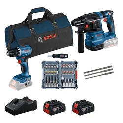 Bosch 0615v0003d 18v gbh+gsr+gba+gal+bag+ac set alata ( 0615v0003d )