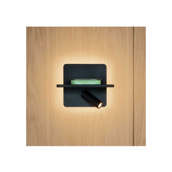 Ideal Lux - LED zidno spot svetlo PIANO LED/10W/230V CRI 90 USB crna