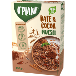 Oplant musli date&cocoa 350gr