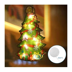 Aigostar - LED božićna dekoracija LED/3xAAA jelka 15 cm