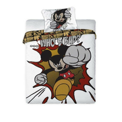 Posteljina za decu Mickey Mouse 160x200 + 70x80cm ( 9619 )