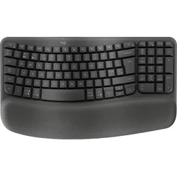 Logitech 920-012333 tipkovnica Pisarna Brezžični RF + bluetooth QWERTY Angleški (britanski) Grafit