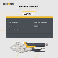 Keltonn Grip klešta KT2703, 10