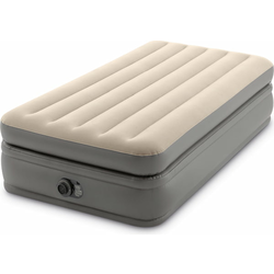 INTEX Vazdušni krevet Twin Prime Comfort (w/220-240V Internal Pump), Bež