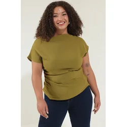 Trendyol Curve Ženska bluza Tbbss25Af00016, Zelena