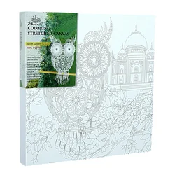 Slikarsko platno s potiskom Mandala – sova Phoenix 30x30 cm