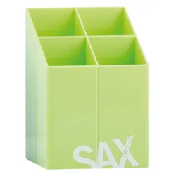 Čaša za olovke Sax design kocka zelena