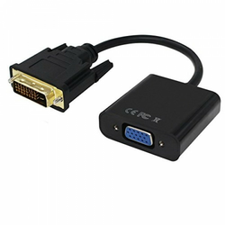 Adapter-konvertor DVI-D na VGA (m/ž)