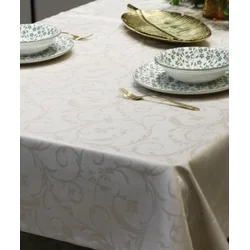 Dekordom stolnjak elegante 140x180 - cappuccino t7865-203 ( 024508 )