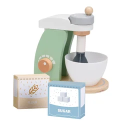 Phoohi Drveni set igračka Blender, Svetlozeleni