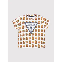 Guess Majica H1YT00 K6YW1 Bela Regular Fit