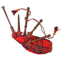 shumee Škotske Dude Great Highland Rdeč Royal Stewart Tartan