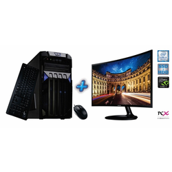 PCX računalnik EXAM GAMING 1.33 (Core i3 3.6GHz, 8GB, 1120GB, NV1050I 2GB) + LED monitor Samsung 23.5