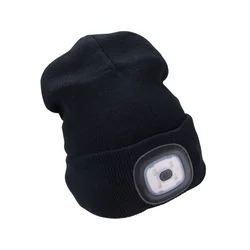 Extol - Kapa sa čelovkom i USB punjenjem 300 mAh, crna, vel. UNI