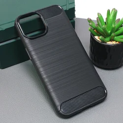 TERACELL Maska za telefon iPhone 15 6.1, Silikonska, Crna