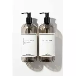 Aberto Design Set dozera za sapun, 2 komada, Providni