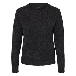 VERO MODA Pulover, črna