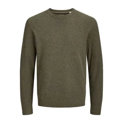 JACK & JONES Pulover JJERYDER kaki