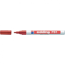 Edding Edding 750 sjajni marker 4-750-1-3002 širina crte 2 bis 4 mm crveni