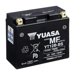 Yuasa Super MF YT12B-BS Motorcycle Battery