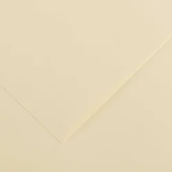 Barvni papir Canson Vivaldi A4 185 g - Kremna 2