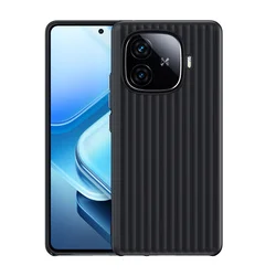 Escase Maska za mobilni telefoniQOO Z9 Turbo+ / iQOO Z9 Turbo, Crna