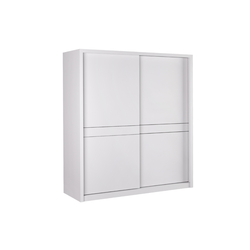 Matis Dream Klizni plakar, 200x67x220cm, Belo-crni