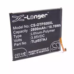 baterija za Alcatel A5 / A50 / OT-5085D, 2800 mAh