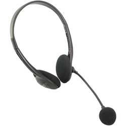 LOGILINK slušalke Deluxe, on-ear, črne