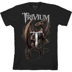 Trivium Majica Perched Dragon Unisex Black M