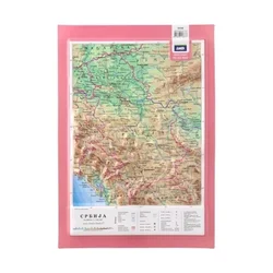 Mount everest reljefasta mapa a4 srbija ( B2C06897 )