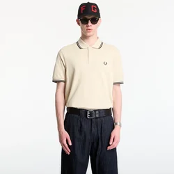 Majice Fred Perry Twin Tipped Fred Perry Shirt Ecru S
