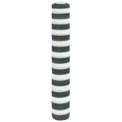 Mreža za privatnost zelena-bijela 1,5 x 25 m HDPE 150 g/m2