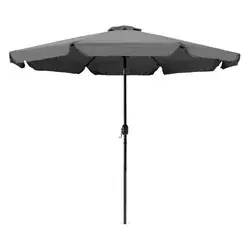 Multigarden Baštenski suncobran, 3m, Tamnsivi
