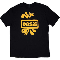 Oasis Majica Drawn Logo Unisex Black M