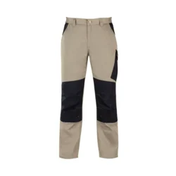 Radne pantalone Evo Plus vel. L 230g/m2 bež/crne Kapriol