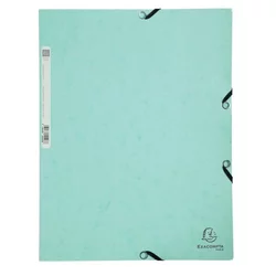 FASCIKL KLAPA S GUMICOM KARTON A4 AQUAREL EXACOMPTA 55533E PASTELNO ZELENA