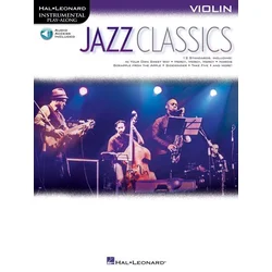 JAZZ CLASSICS PLAY ALONG VIOLIN+AUDIO ACC.