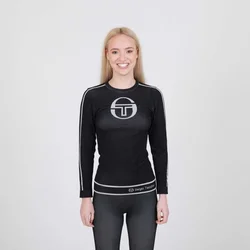 Sergio Tacchini Ženska ski majica dugih rukava, Crna