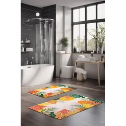 Lessentiel Maison Set prostirki za kupatilo CT-5337, 2 Komada, Šarena