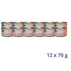 Schesir Cat Silver - Mus Piletina i Pačetina - 840 g