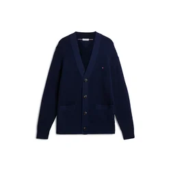 TOMMY HILFIGER Pletena jopa marine