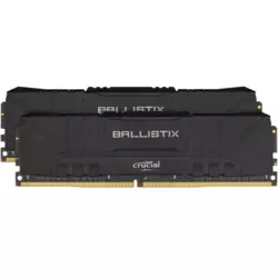 RAM DDR4 32GB Kit (2x16) PC4-21300 2666MT/s CL16 1.2V Crucial Ballistix Black