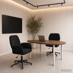 Okretne radne stolice 2 kom. 54 x 55 x 90 cm Crna Baršun