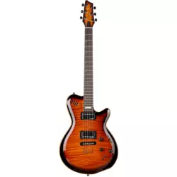 Godin LGX - SA (S) Cognac Burst Flame AA With Bag