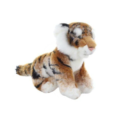 Uni-Toys Plišasti tiger rjave barve 25 cm
