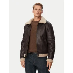 Guess Umetni kožuh M6BL40 W4152 Črna Regular Fit