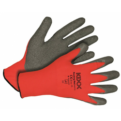 rokavice rocking red kixx št. 9 rdeča