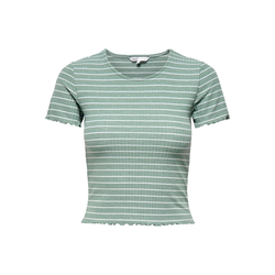 ONLY Majica ONLEMMA pastelno zelena/bela