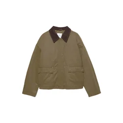 Pull&Bear Prehodna jakna PACIFIC umbra/temno rjava